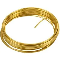 Santex Basteldraht DRAHT 2mm/5 Meter. Aluminium Basteldraht