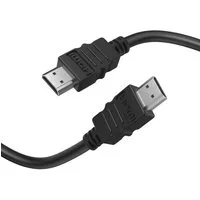 Thomson High Speed HDMI-Kabel 1,5m Schwarz Video-Kabel, HDMI, (150 cm), 3D HD-TV Full-HD TV 1080p PC