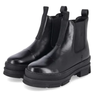 Copenhagen Shoes Chelsea Boots YOU AND ME LOW - Gr. 37 - Schwarz - Glattleder