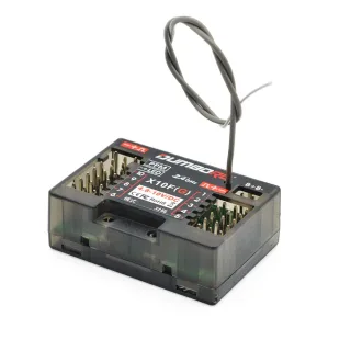 Dumborc P10F/P10FG 2.4GHz 10CH Receiver PPM Output Built-in Gyroscope for X6 X6PM DDF-350 Radio Transmitter RC Airplane