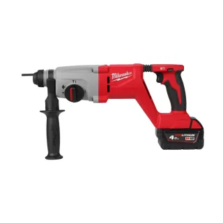 Milwaukee M18 SDS-plus Akku-Bohrhammer 26 mm mit D-Handgriff M18BLHACD26-402X EU - 4933492480