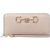 Guess Geldbörse SWVG9910146 JANIE SLG LARGE ZIP AROUND (Stück, 1-tlg., 1), Logoschriftzug