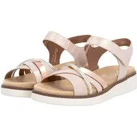 Remonte Riemchensandale, Keilabsatz, Sommerschuh, Sandalette mit herausnehmbarer Softeinlage