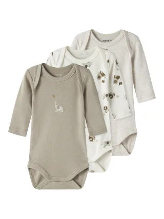 NAME IT - NBNBODY 3P LS ANIMAL NOOS - Gr. - 68