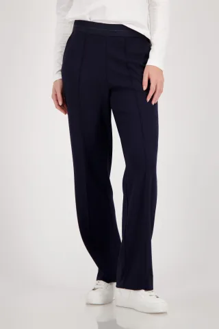 monari - Jogger mit Glitzerstreifen marine - Gr. - 44