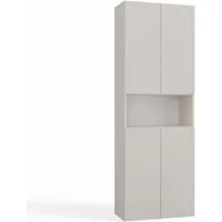 MAGOWA Badkommode Badezimmerschrank - Stilvolle Ordnung für Ihr Bad, Höhe: 174 cm - Breite: 60 cm - Tiefe: 30 cm
