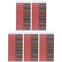 com-four Bleistift 2B mit Radiergummi, (60-tlg), Schreibstifte für Büro, Schule und Zeichnen