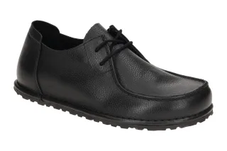 Birkenstock 1029579 BS Utti_H Herrenschuhe Schwarz - bequeme Schn?r Halbschuhe