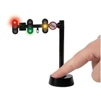 Toi-Toys Spielzeug-Motorrad Spielzeug-Ampel Rennampel für Autos mit Licht und Sound