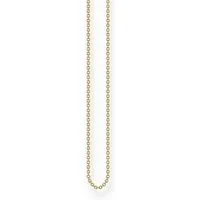 THOMAS SABO Kette ohne Anhänger Feine Ankerkette in gold - Thomas Sabo Modell: KE1105-413-39-L42V