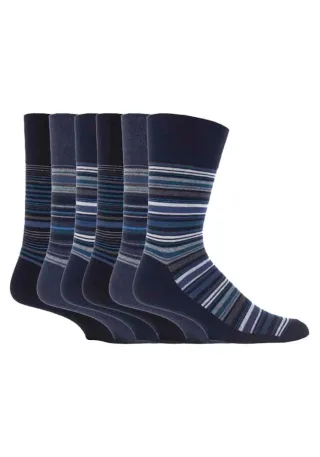 Gentle Grip - 6 Paar Herren Gentle Grip nicht elastische Socken - MGG49