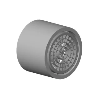Dornbracht Luftsprudler Ersatzteile 90230100408 4,5 l/min. Chrom 90230100408-00
