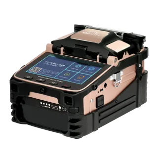 SIGNAL FIRE AI-12 Optical Fiber Fusion Splicer 6 Motors Core Cladding Alignment 5 Inch Touchscreen 7800mAh Battery Bluet
