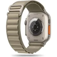 TECH PROTECT Smartwatch-Armband für Apple Watch (42/44/45/49 mm), Atmungsaktives, doppellagiges Nylonband mit verstellbarem Verschluss