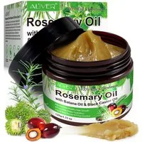 ALIVER Haaröl Rosmarinöl Batana Öl Rizinusöl Castor Öl Haarwachstum Vegan, 1-tlg., Rosmarin, Rizinus, Batana, Haarwachstum, Haarpflege