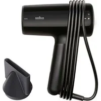 Braun Haartrockner HD4.1, mit Ionen, Föhn mit Aufsatz, BRHD410E, 2100 W, 2100W, HTDC-Motor, Super IONTEC Technologie, ohne Hitzeschäden