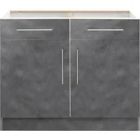 wiho Küchen Unterschrank Cali 100 cm breit, ohne Arbeitsplatte