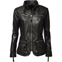 Zimmert Leather Lederjacke Lana Stehkragen