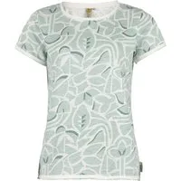 ROADSIGN australia T-Shirt Urban Leaf (1, 1-tlg., 1) moderner Allover Print, weiche Baumwolle, bequemer Schnitt