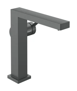 Hansgrohe Waschtischmischer 150 Tecturis E Fine CoolStart ohne Brushed Black Chrome,73041340 73041340