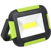 ONDIS24 LED Arbeitsleuchte Akkuleuchte Suchscheinwerfer für Camping Handscheinwerfer, Tischleuchte Powerbank 4400 mAh Akku 500 Lumen grün schwarz