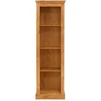 OTTO home Stauraumregal Selma, 1-tlg., Kiefernholz, feste und verstellbare Böden, Breite 55 cm, Höhe 180 cm