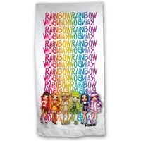 Rainbow High Strandtuch Rainbow High Girls Kinder Mikrofaser Badetuch XL 70x140 cm, Microfaser