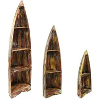 Oriental Galerie Standregal Bootsregal klein Nr 10 - multicolor