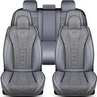 BREMER SITZBEZÜGE Autositzbezug für Citroen Grand / C4 Spacetourer Bj ab 2016 (FNL2), Set, 2-tlg., Komplettset Vorne und Hinten, in Grau