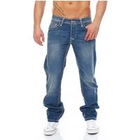 Cipo & Baxx Regular-fit-Jeans Cipo & Baxx C-0738 Regular Fit Herren Jeans