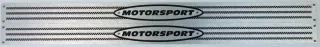 Einstiegsleisten im Alumium Look Motorsport