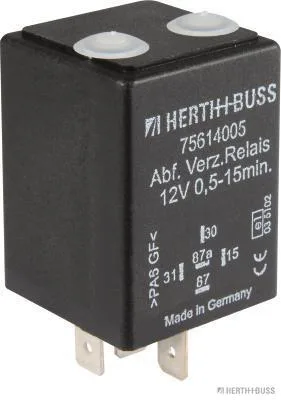 HERTH&BUSS Zeitrelais, 15 A, 5 pins - 75614005