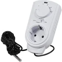 McPower Steckdosen-Thermostat MC POWER - Steckdosen-Thermostat Klimaregelung, TCU-440, 5-30°C