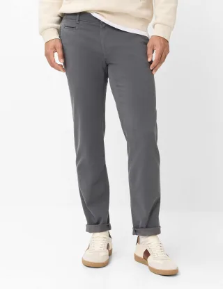 Brax Herren Chino Style FABIO IN GREY, dunkelgrau, Gr. 31/34