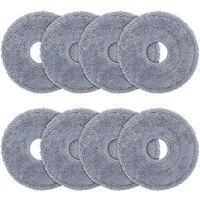 FELIXLEO Gardinenbefestigungen Ersatzteile "8 Stk. Wischpads für Roborock Saros 10R Z70 Qrevo Master Edge Curv ", (8-St)