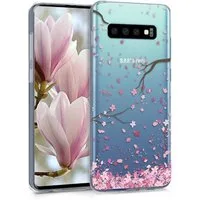 kwmobile Handyhülle Case für Samsung Galaxy S10, Hülle Silikon transparent - Silikonhülle