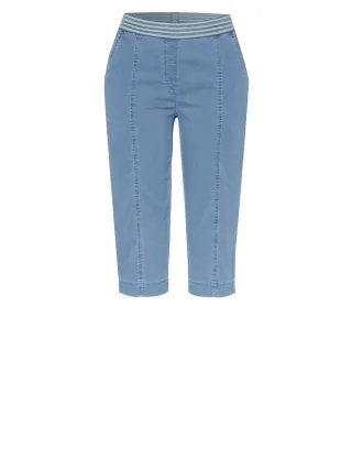 TONI - Sue Jogpant Capri blue bleached - Gr. - 46