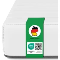 Kaltschaummatratze Mittelfest - H3, ergonomische Rollmatratze, Schlaftroll, 5 cm hoch, 90x200 cm, 140x200 cm, 180x200 cm und weitere Größen