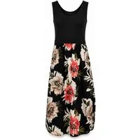 ITALY VIBES Sommerkleid - Kleid mit modischem Print - Maxikleid für Damen - ITALY VIBES ONE SIZE - passend für Größen XS - M