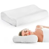 Esun Nackenstützkissen Seitenschläferkissen, Nackenstützkissen, Kopfkissen Memory Foam Kissen, Füllung: Rückstellschaum, Seitenschlafer, Rückenschlafer, Bauchschlafer, Set, Pillow Kissen für Seiten, Rücken & Bauchschläfer, für Seiten Rücken Bauchschl
