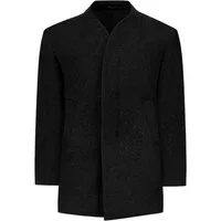 Allthemen Kurzmantel Herren Wollmantel im Slim Fit Wintermantel kurz
