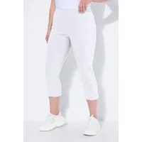 Ulla Popken Funktionshose Bengalinhose wadenlang Elastikbund Stretch
