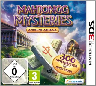 Mahjongg Mysteries - Ancient Athena 3D - [Nintendo 3DS]
