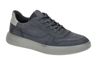 Ecco 551624 MOVE Herrenschuhe blau marine/wild dove Nubuck Textil Fu?bett PU ...