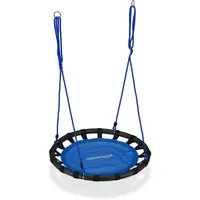 relaxdays Nestschaukel 80cm, blau