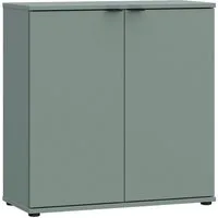 FORTE Kommode Ganymede, Kommode, Stauraum, Metallgriffe, 4 Dekore, Breite 80,1cm