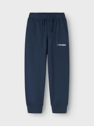 NAME IT - NKMOBIE NREG SWEAT PANT BRU Insignia Blue - Gr. - 122