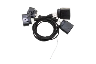 Original Kufatec Adapter Set für den einfachen Austausch der Xenon Scheinwerfer in die günstigeren Halogen Scheinwerfer für VW Golf 7 VII