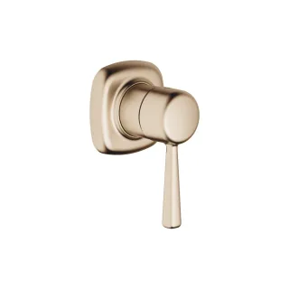 Dornbracht UP-Einhandbatterie mit Abdeckplatte COYA 36060404 Champagne gebürstet (22kt Gold),3606040 36060404-46
