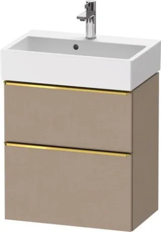 Duravit D-Neo Waschtischunterbau wandhängend Leinen Matt 584x372x625 mm - DE4329034750000 DE4329034750000